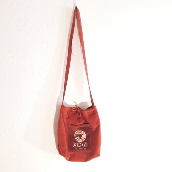 XCVI Wearables Golden Topaz Velvet Luxe Crossbody Bag - Picture 7 of 7